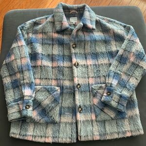 Plaid Cyrus Knit Jacket